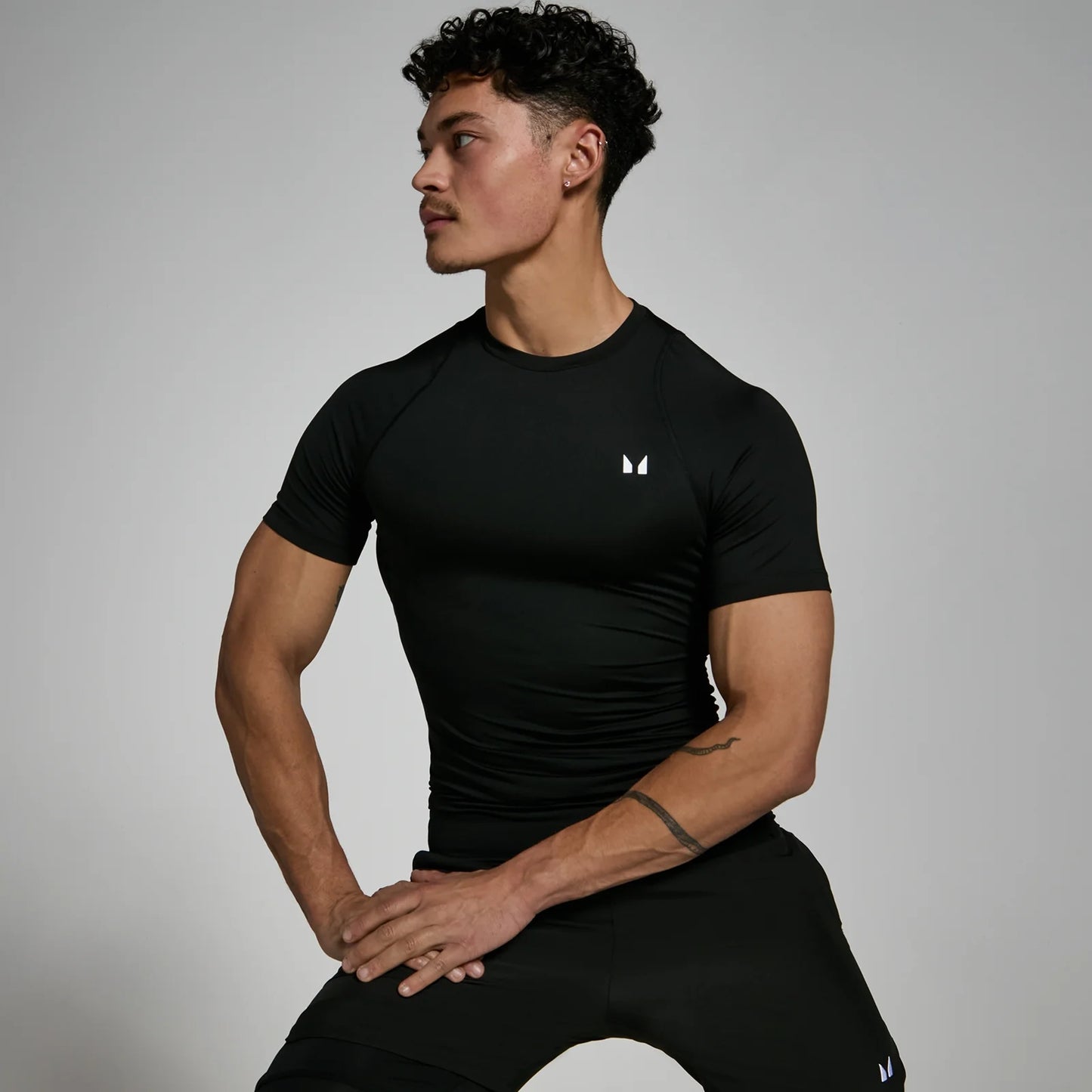 Essential Black Compression Shirt